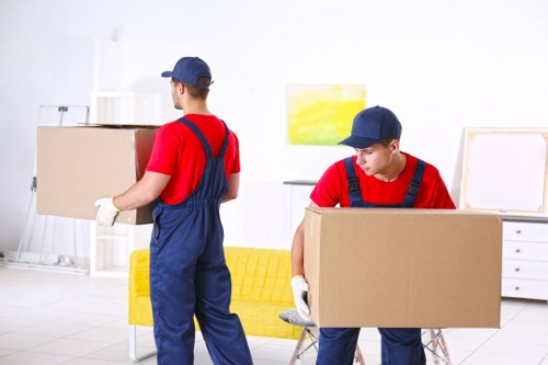 Local removals team helping with a residential move in Merton