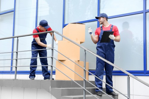 Local house removalists helping with a family home move in Merton