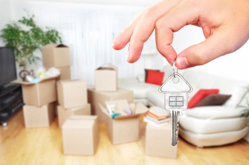 Flat removals support for a Merton apartment move with access planning
