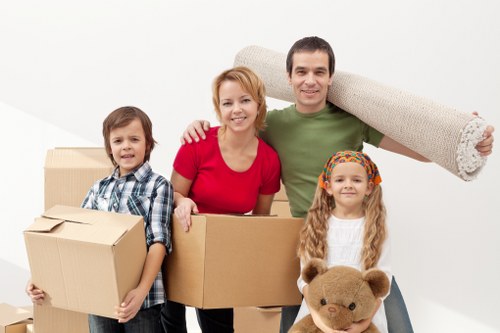 Local moving truck suitable for household and office transport in Merton
