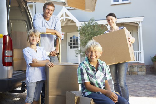 Commercial moving boxes and archive packing for a business in Merton